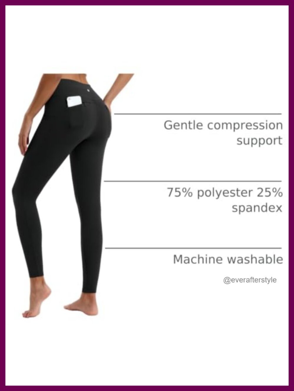 Fleece Lined Leggings Women Thermal Ski Pants Water-Resistant Insulated Winter - Picture 3 of 6